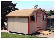 Wood Storage Sheds