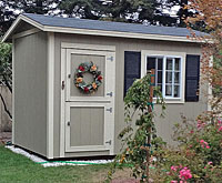 Wood Storage Shed